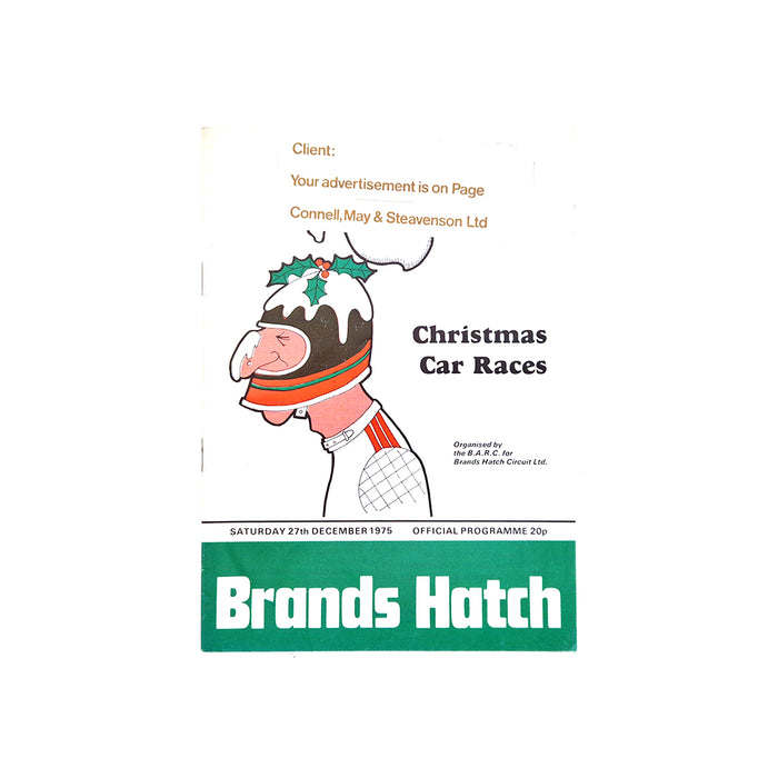 BARC Race Programme - Brands Hatch 27 December 1975