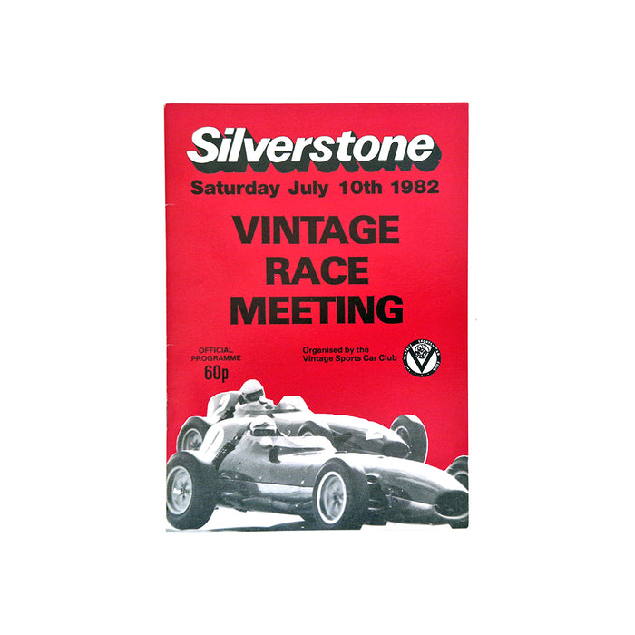 VSCC Race Programme - Silverstone 10 July 1982