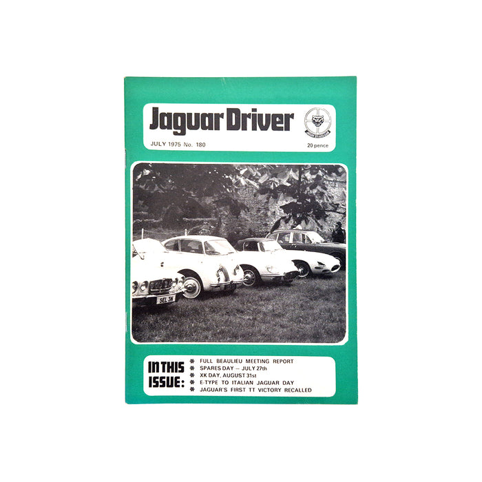 Jaguar Driver Magazine Jul 1975 - Jun 1978