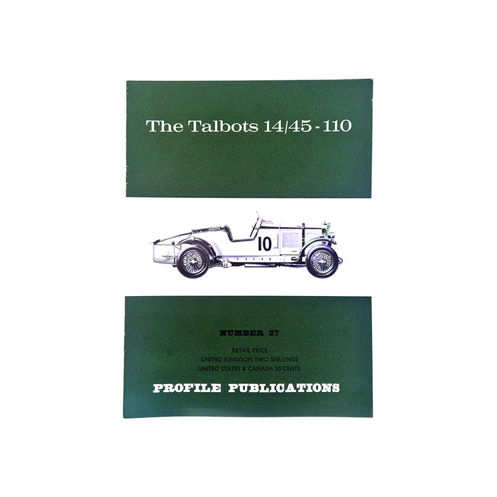 The Talbots 14/45 - 110 Profile Publication