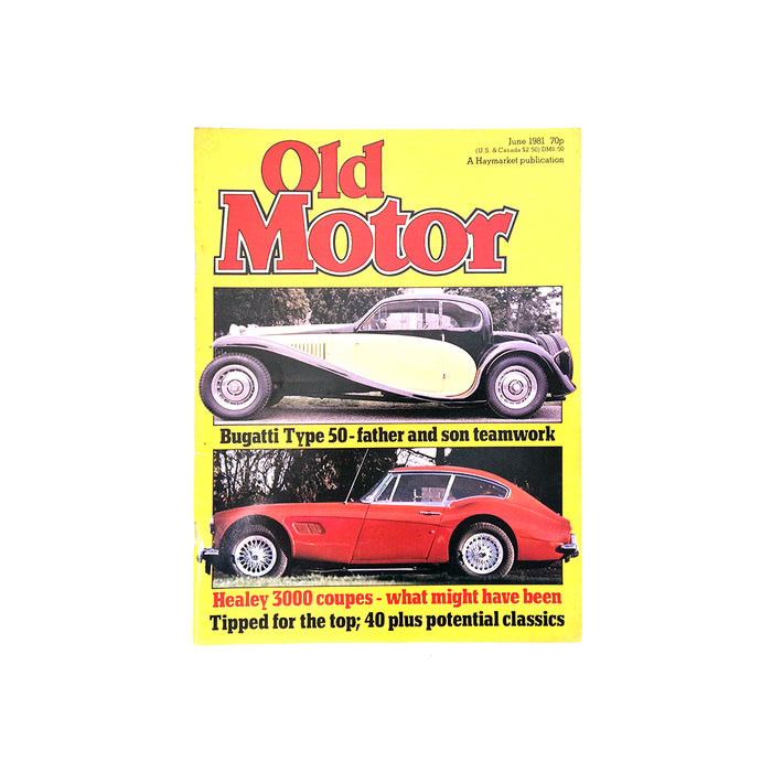 Old Motor June 1981 Magazine