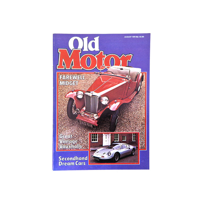 Old Motor August 1979 Magazine