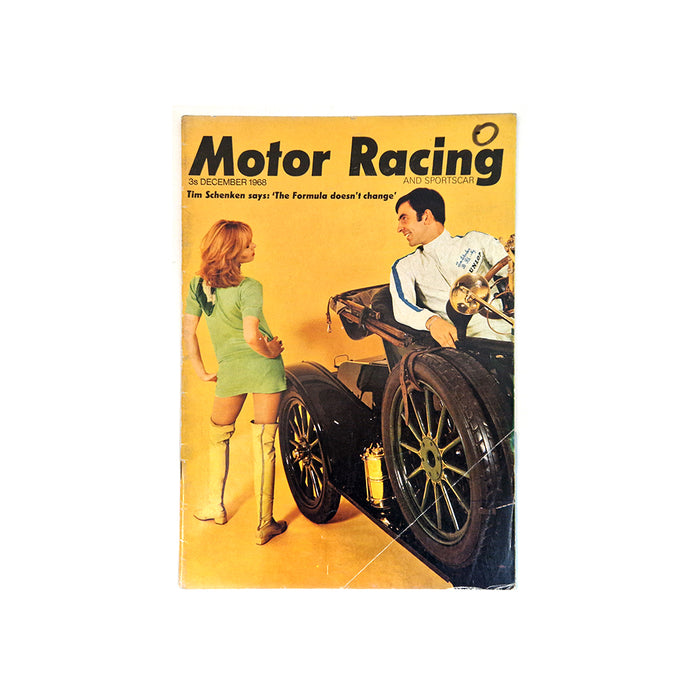 Motor Racing and Sportscar December 1968 Magazine