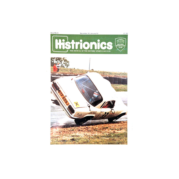 Histrionics December 1991/January 1992 Magazine