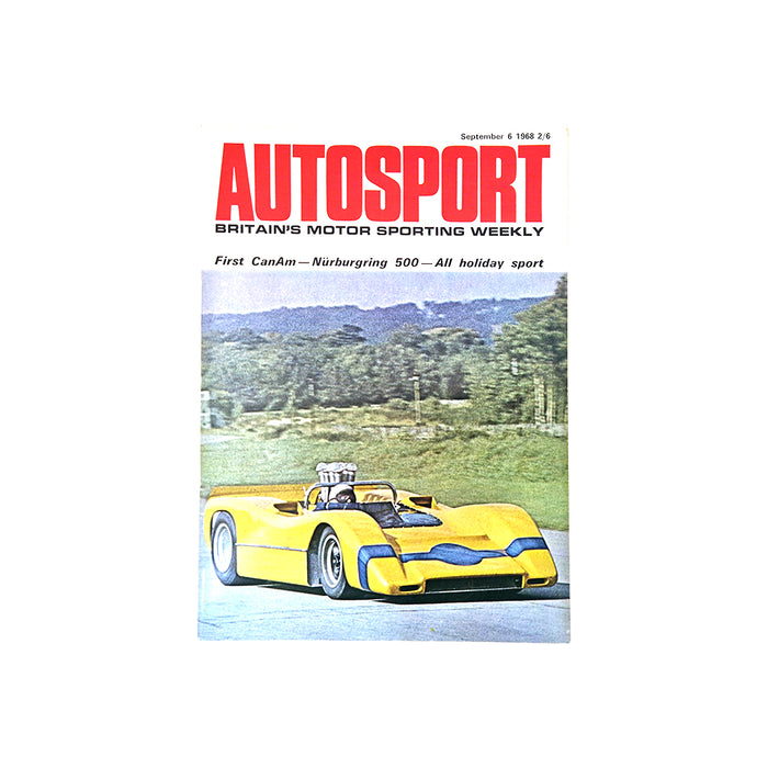 Autosport 6th September 1968 Magazine