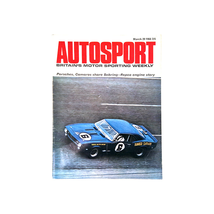 Autosport 29th March 1968 Magazine