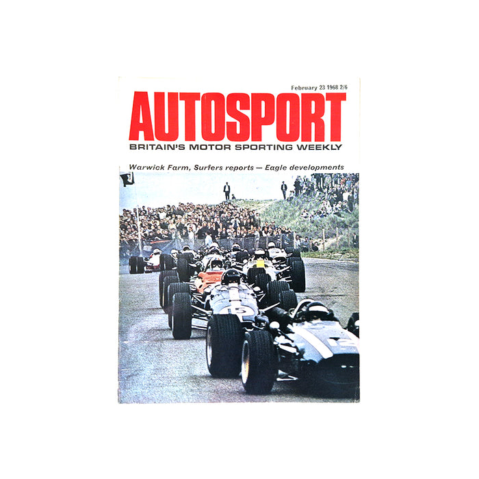 Autosport 23rd February 1968 Magazine