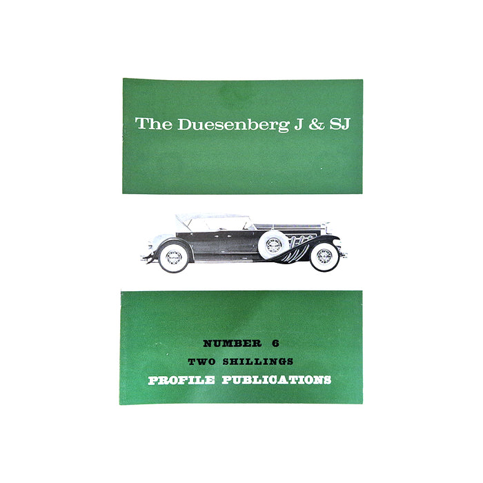 The Duesenberg J & SJ Profile Publication