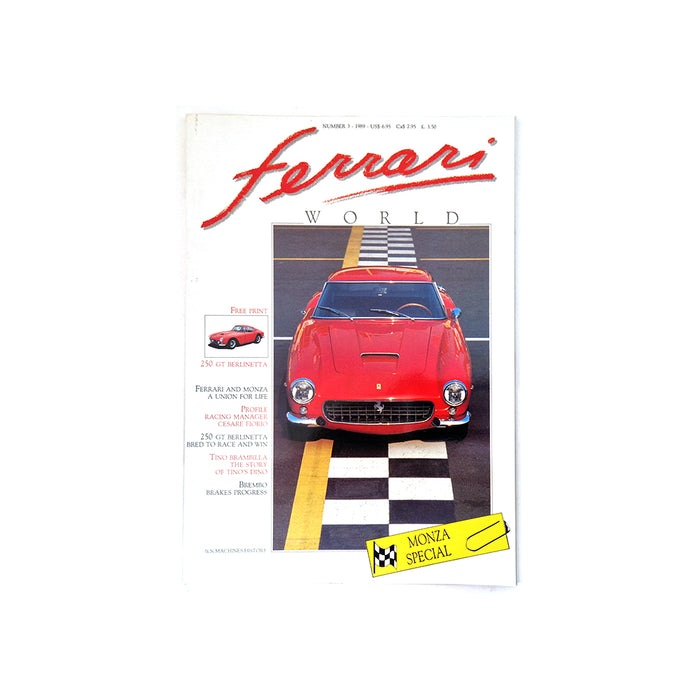 Ferrari World #3 1989 Magazine