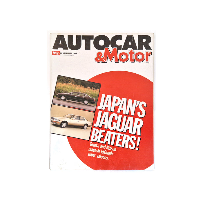 Autocar 30 November 1988 Magazine