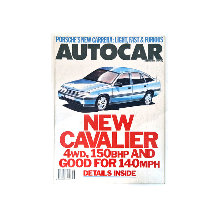 Autocar 2 September 1987 Magazine