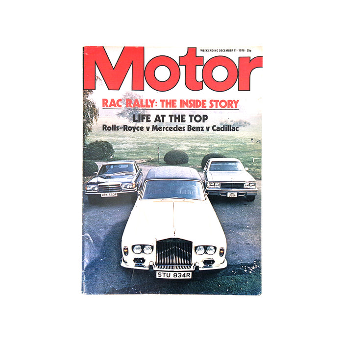 Motor 11 December 1976 Magazine