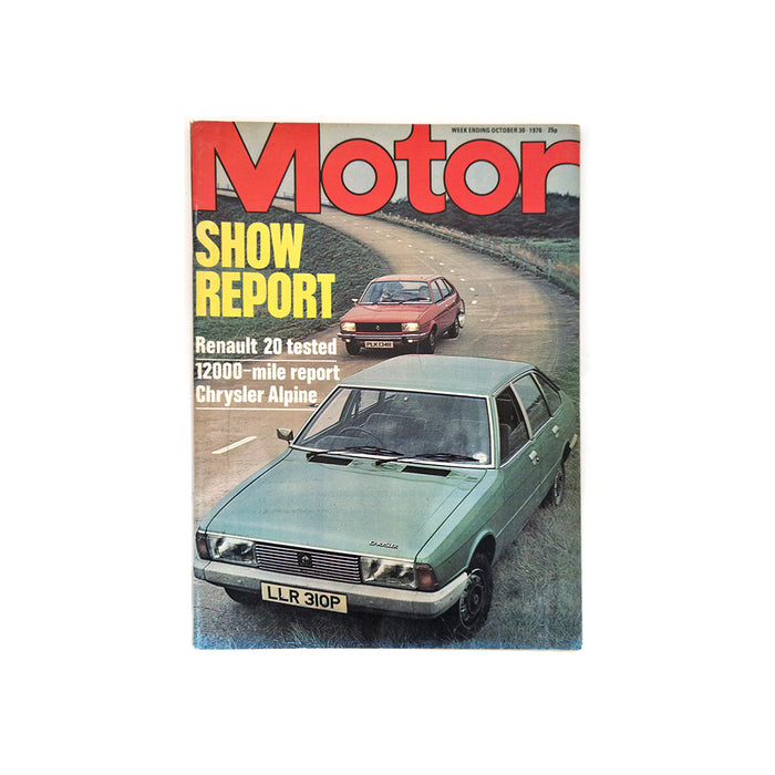 Motor 30 October 1976 Magazine