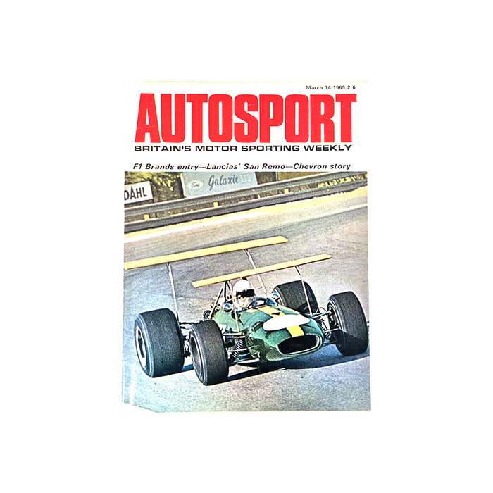 Autosport 14th March 1969 Magazine