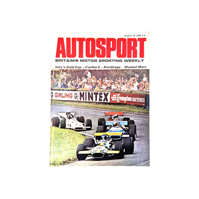 Autosport 22nd August 1969 Magazine