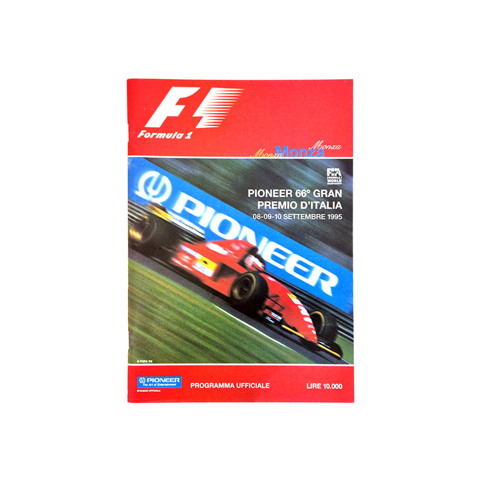 Italian Grand Prix 1995 Race Programme