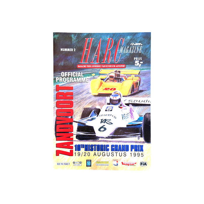 Zandvoort Historic Grand Prix 1995 Race Programme