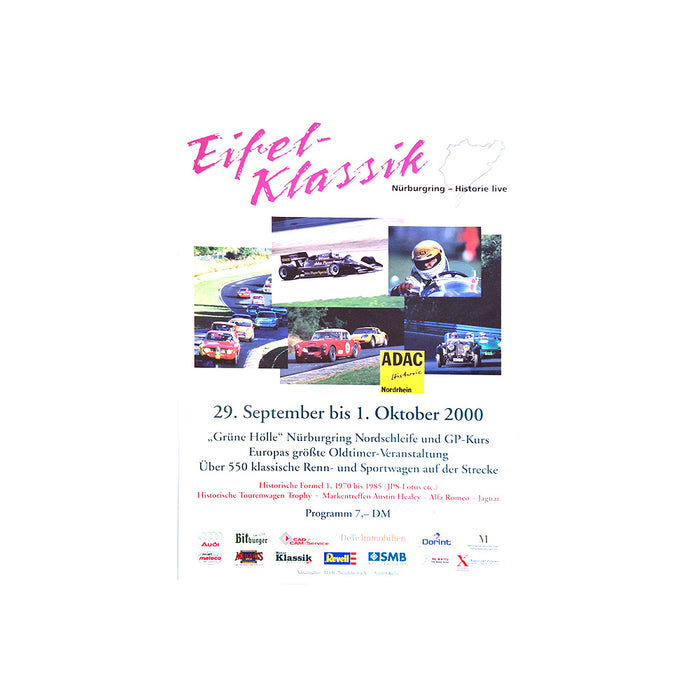 Eifel Klassik Nurburgring 2000 Race Programme