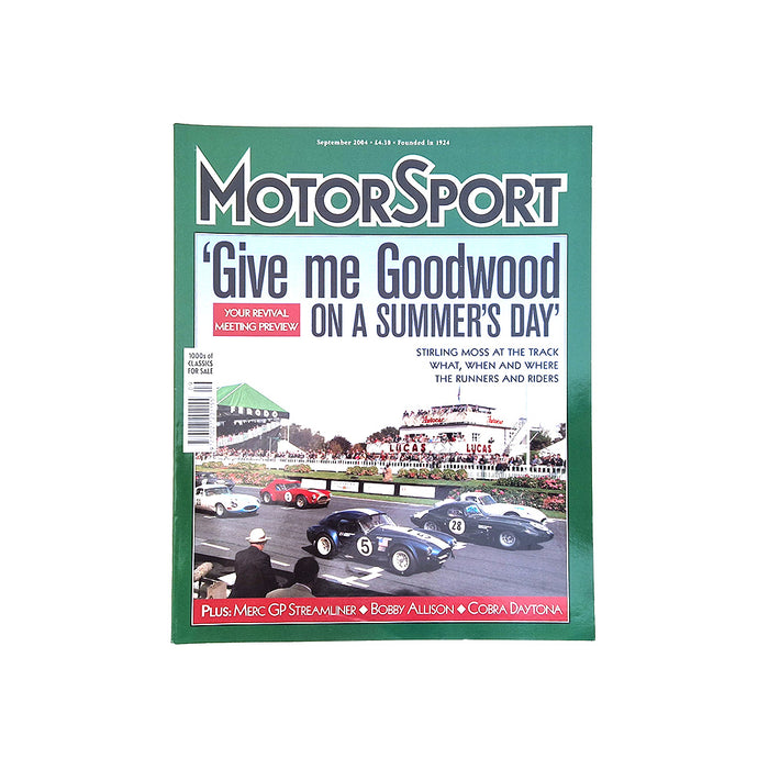 MotorSport September 2004 Magazine