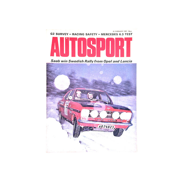 Autosport 25th February 1971 Magazine