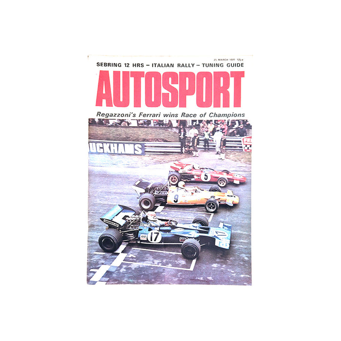 Autosport 25th March 1971 Magazine