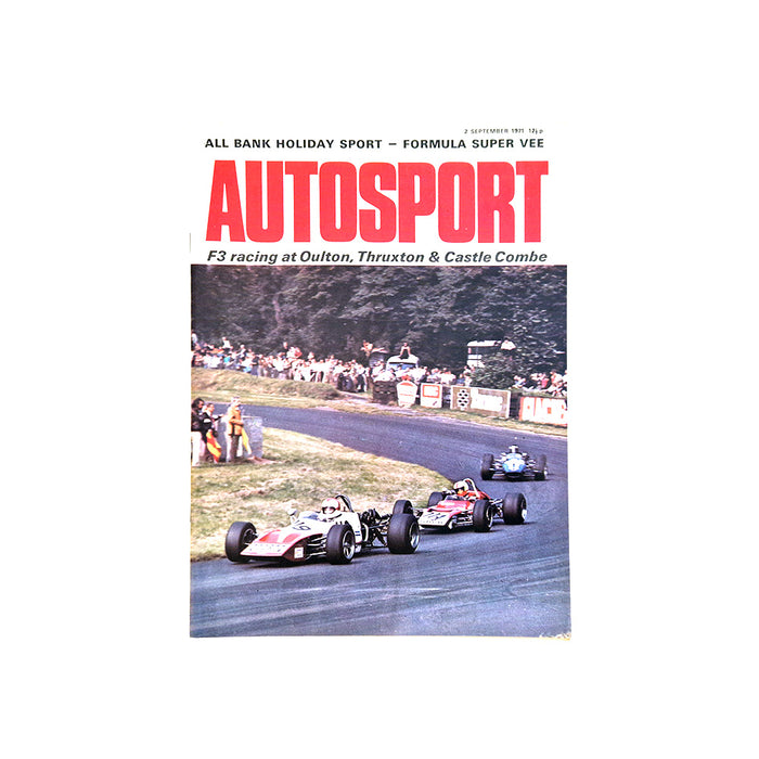 Autosport  2 September 1971 Magazine