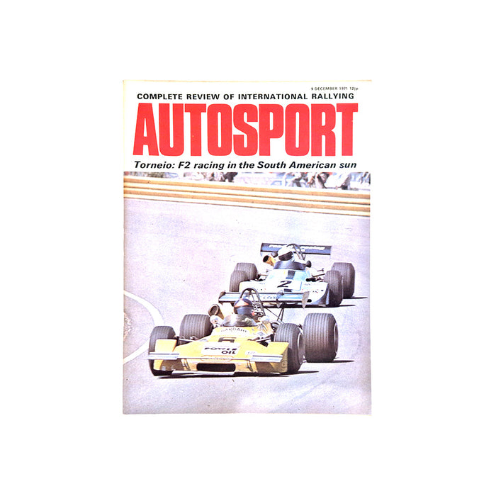 Autosport  9 December 1971 Magazine