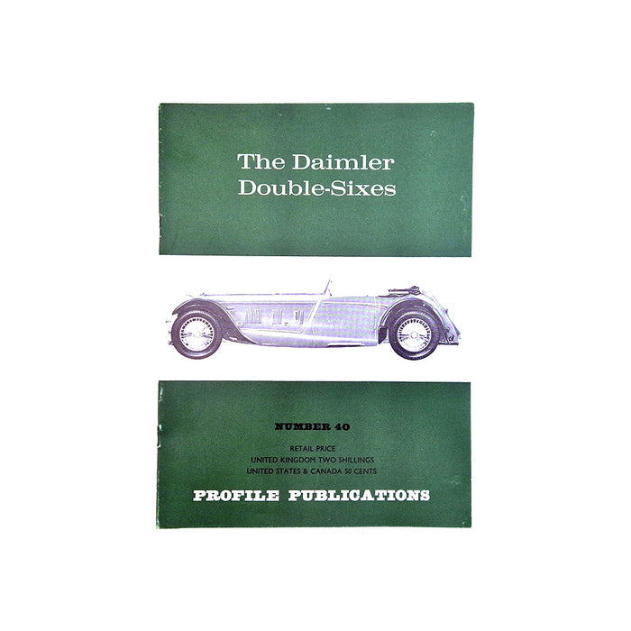 The Daimler Double-Sixes  Profile Publication