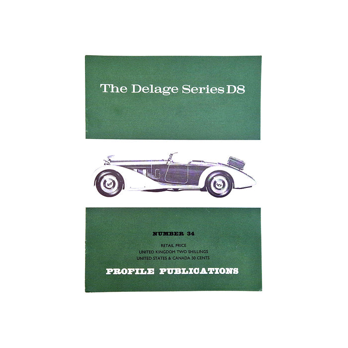 The Delage Series D8 Profile Publication