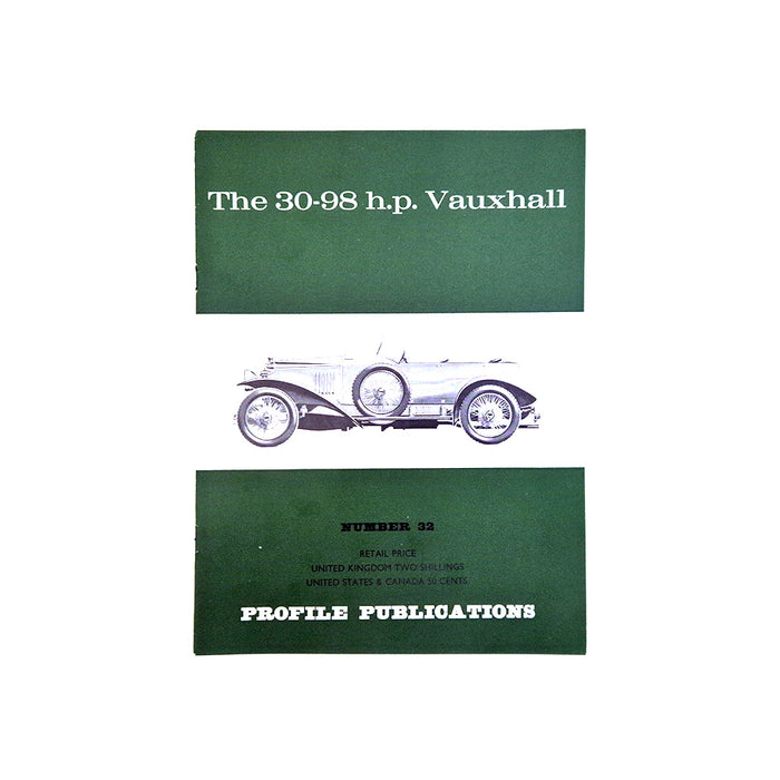 The 30-98 h.p. Vauxhall Profile Publication