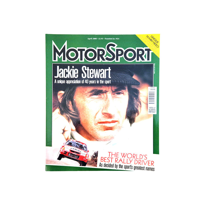 MotorSport April 2000 Magazine