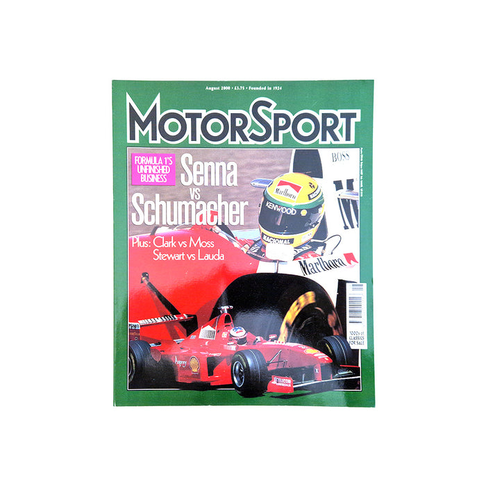 MotorSport August 2000 Magazine