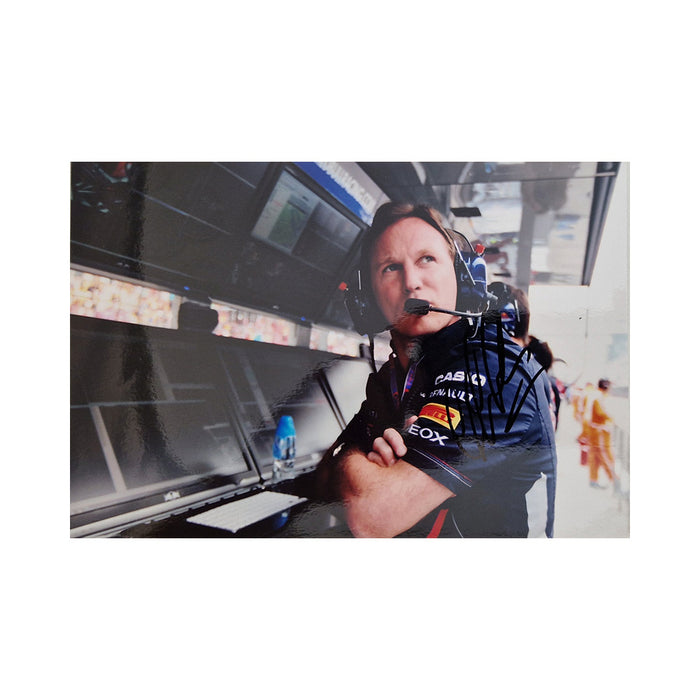 Christian Horner Signed photograph