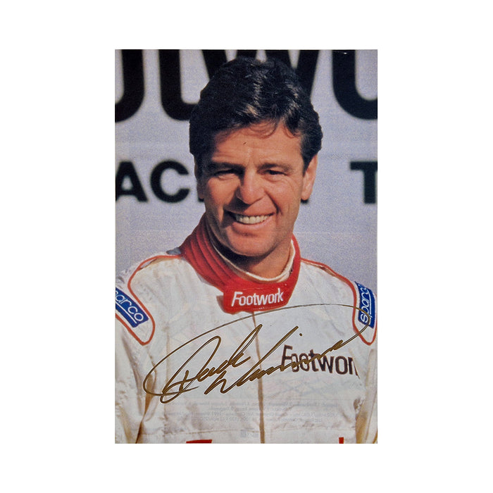 Derek Warwick Signed photograph