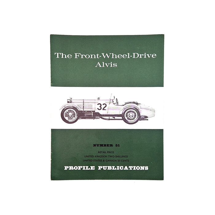 The Front-Wheel-Drive Alvis  Profile Publication