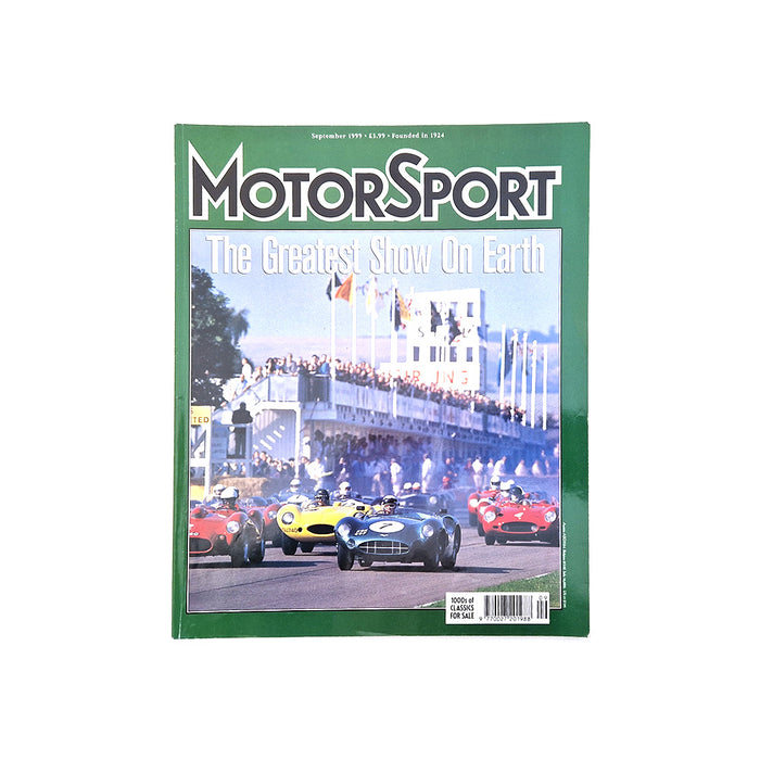 MotorSport September 1999 Magazine