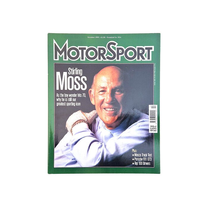 MotorSport October 1999 Magazine