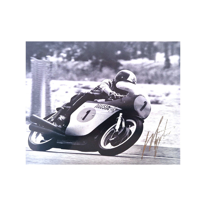 Giacomo Agostini Signed photograph