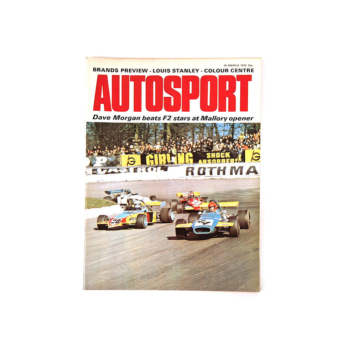 Autosport  16 March 1972 Magazine