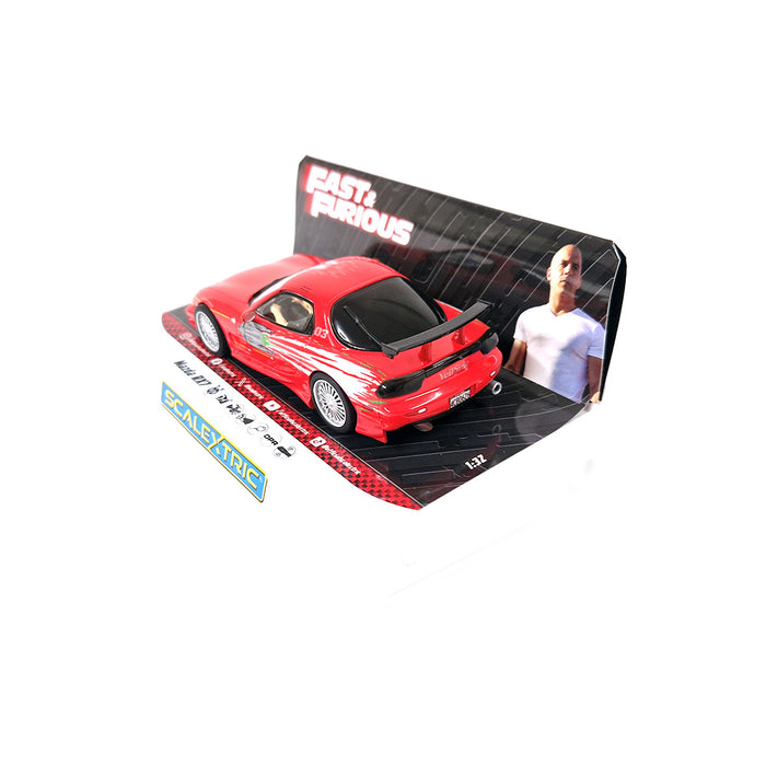 Scalextric 1/32 Mazda RX7  Dom Toretto The Fast And The Furious