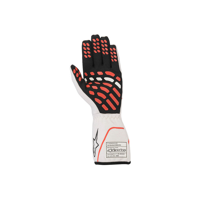 Alpinestars Tech 1 Race V2 Glove Black White Black Red REDUCED