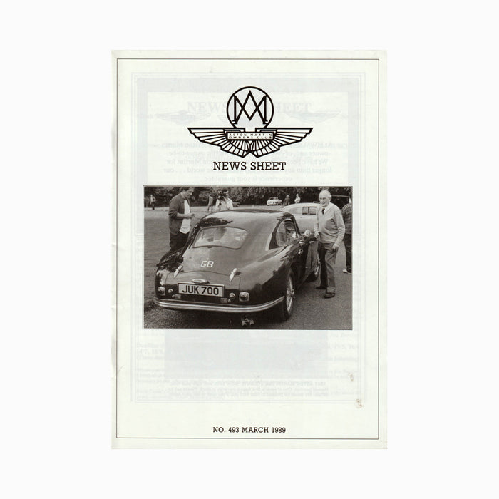 AMOC News Sheet Magazine Feb - Dec 1989