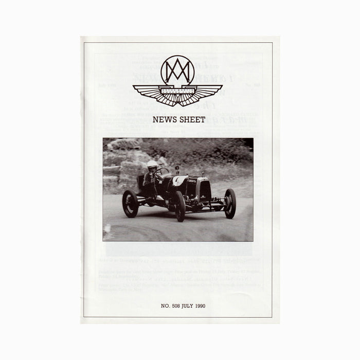 AMOC News Sheet Magazine Feb - Dec 1990