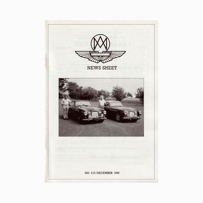 AMOC News Sheet Magazine Feb - Dec 1990