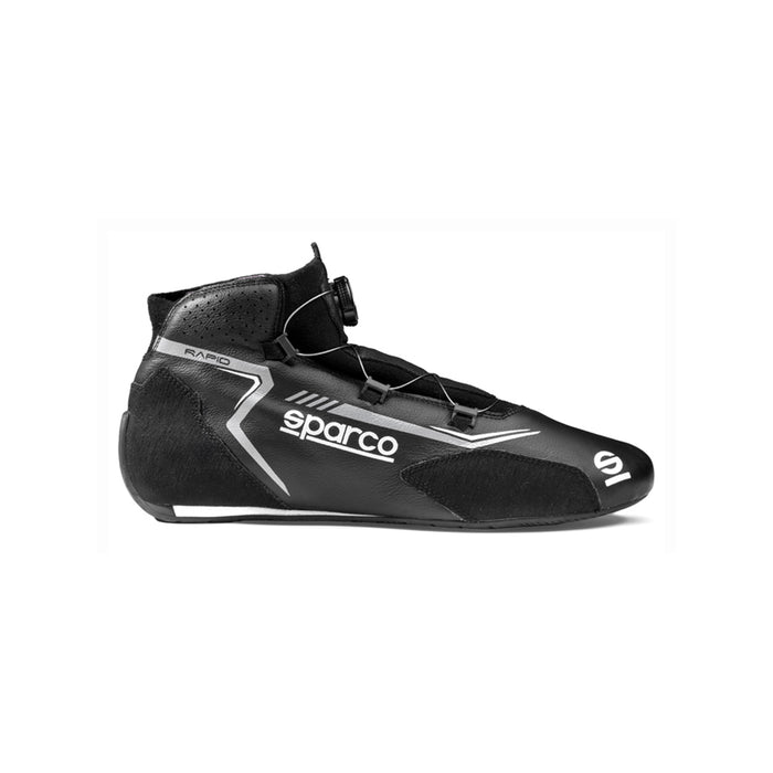 Sparco Rapid Rotor Race Shoe Black Grey