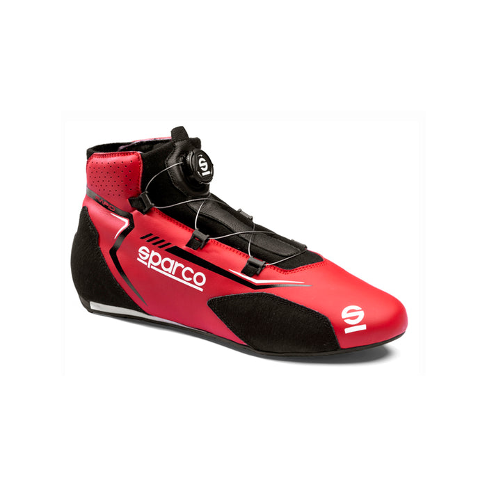Sparco Rapid Rotor Race Shoe Red Black