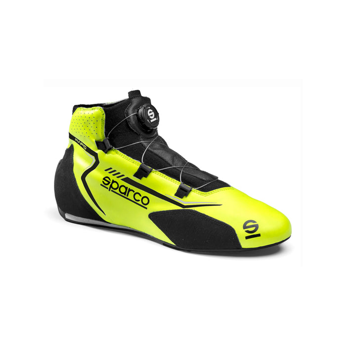 Sparco Rapid Rotor Race Shoe Fluo Yellow Black