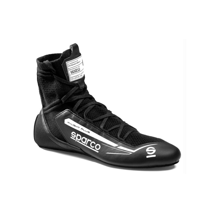 Sparco X-Light Plus Race Shoe Black White