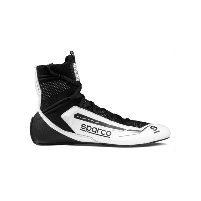 Sparco X-Light Plus Race Shoe White Black