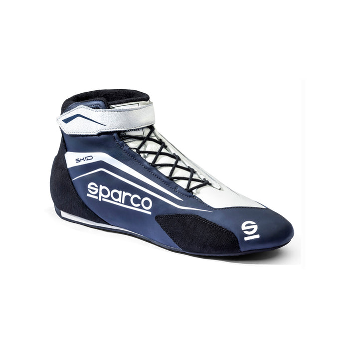 Sparco Skid Race Shoe Midnight Blue White